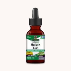 Mullein leaf extract alcohol free pura fons - facts nature's answer