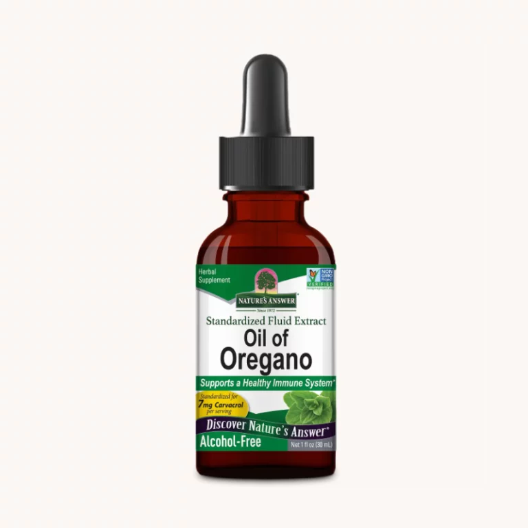 A bottle of Oil of Oregano, a potent natural supplement.