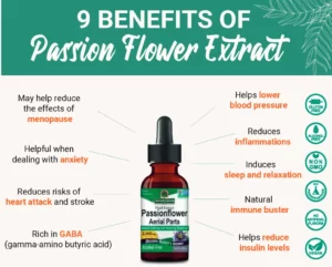 Uncover the calming benefits of Passion Flower Extract.