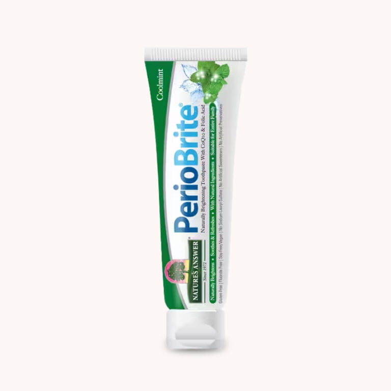 PerioBrite-Cool-Mint-Tube pura fons nature's answer