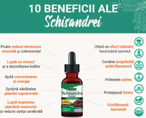 Schisandra - Beneficii