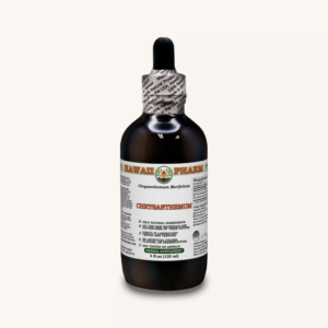 A bottle of Chrysanthemum Liquid Extract (alcohol-free) by Hawaii Pharm