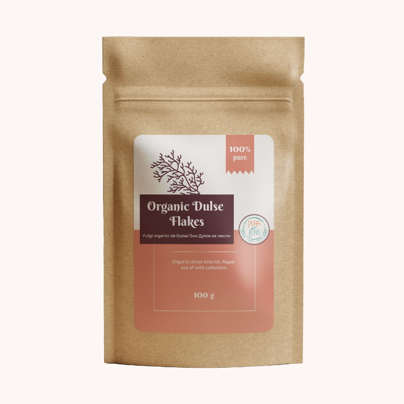 organic dulse flakes powder pura fons