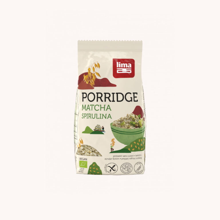 Express Porridge Matcha Spirulina Gluten-free