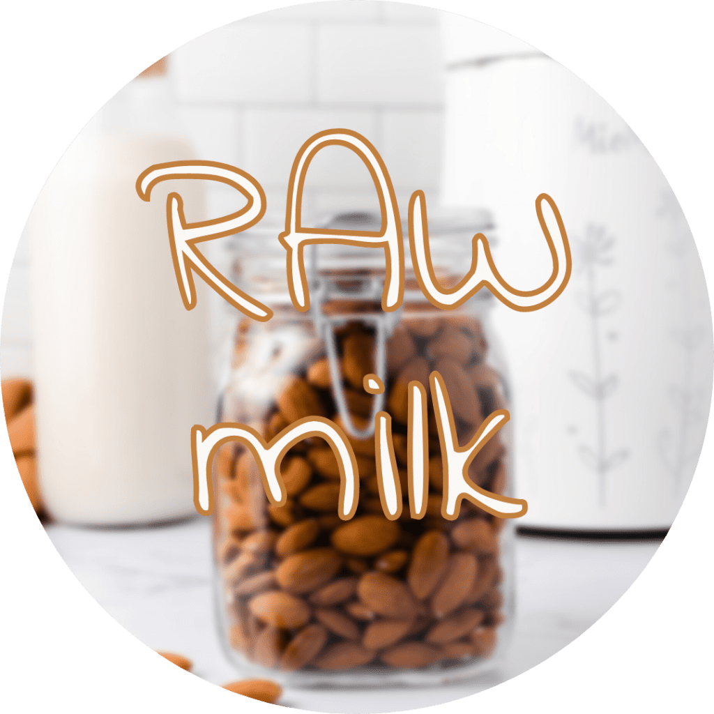 raw nut milk