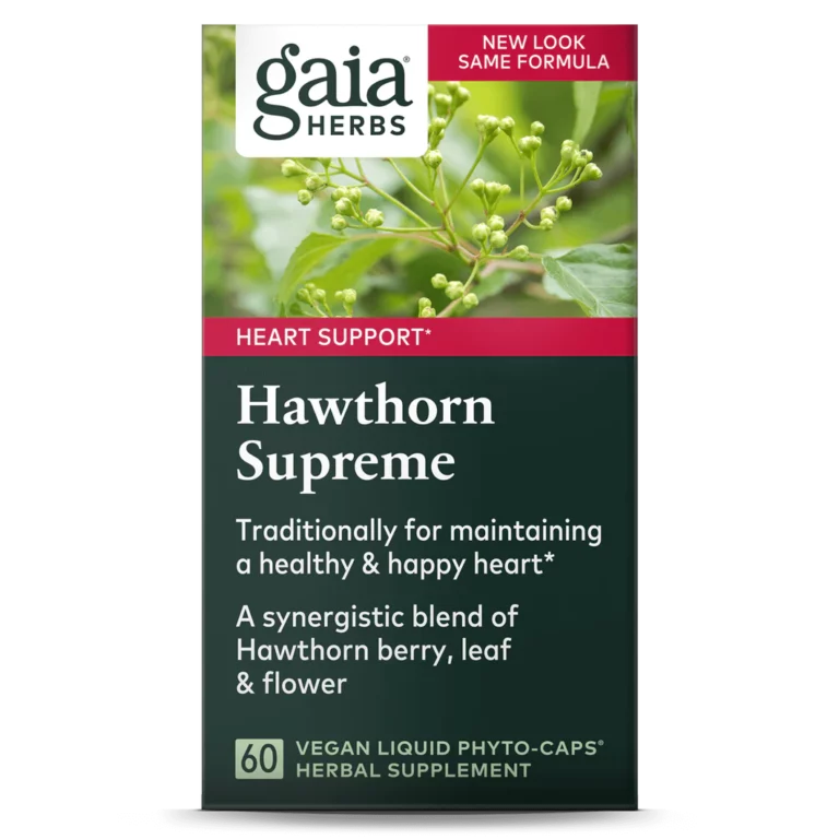 Hawthorn Supreme benefits - Supports heart health