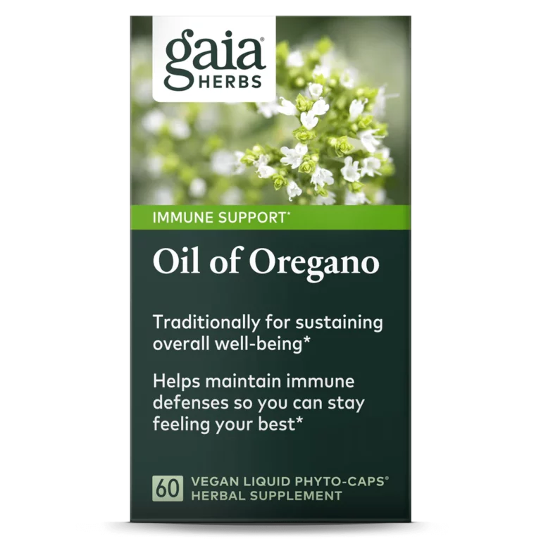 Oil of Oregano capsules assist with immune support.