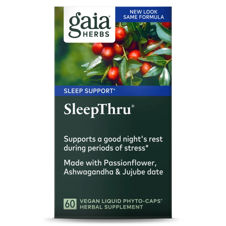 SleepThru capsules assist with sleep support.