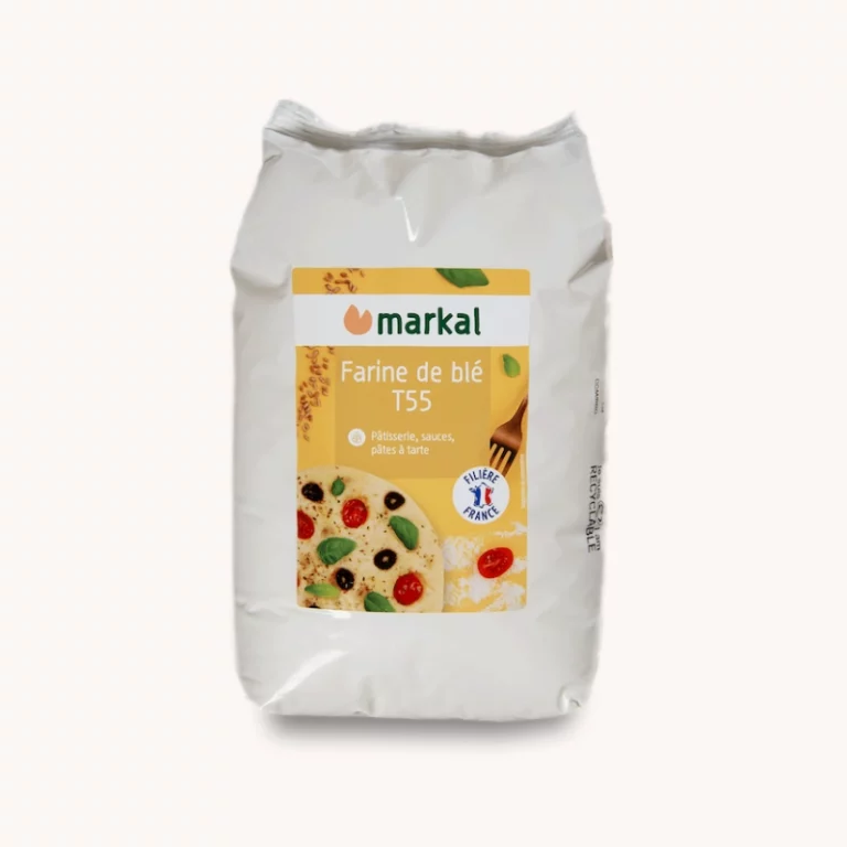 Organic Wheat Flour T55 - 1 kg package