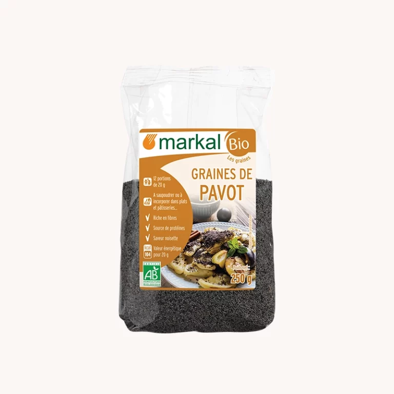 Poppy seeds organic 250g