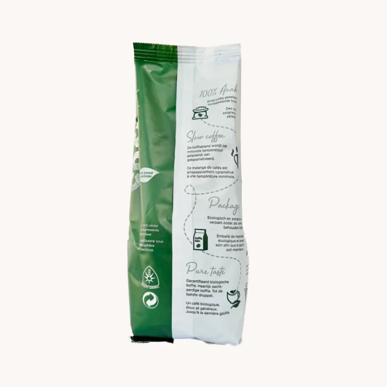 Koffie kan Bio suave - Back